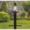 Westinghouse Fixture Accessory Outdoor Post with Ladder Rest, Textured Black Steel 6123400 - alternate 2